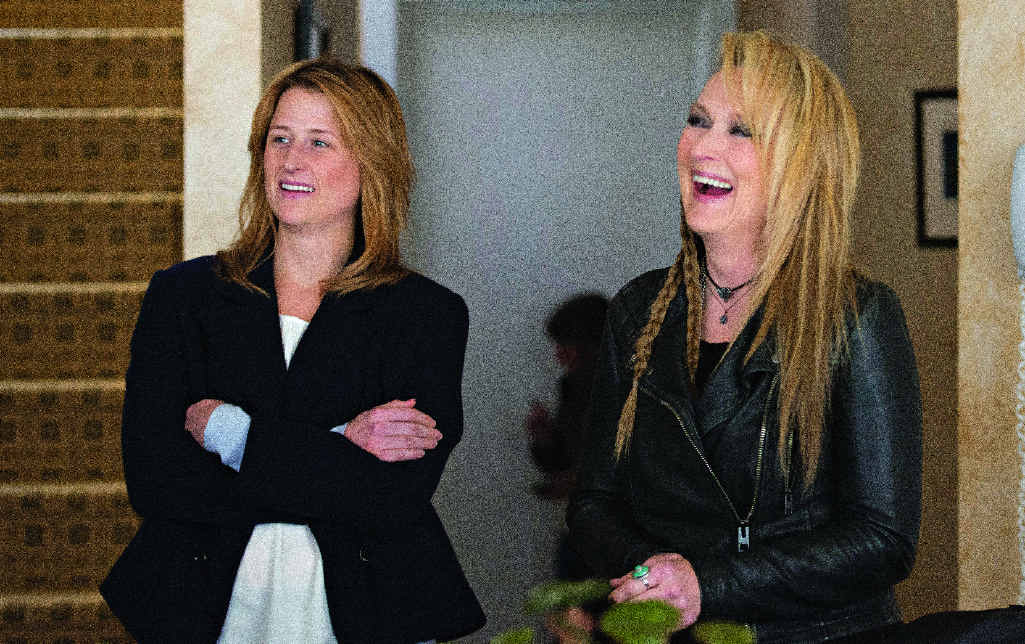 Mamie Gummer, left, and Meryl Streep in a scene from Ricki and The Flash. Mamie Gummer, left, and Meryl Streep in a scene from Ricki and The Flash.